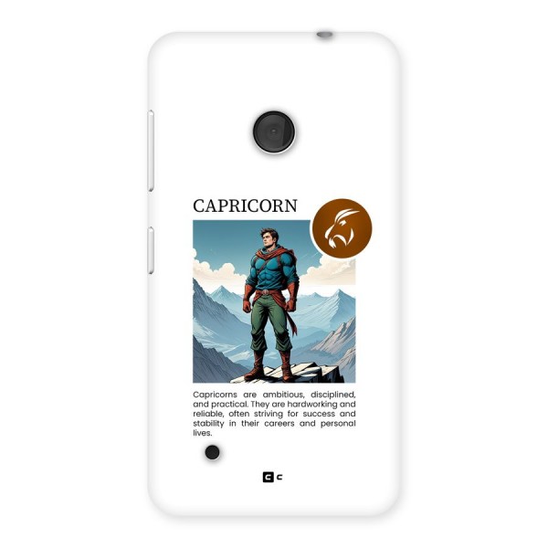 Clever Capricorn Back Case for Lumia 530