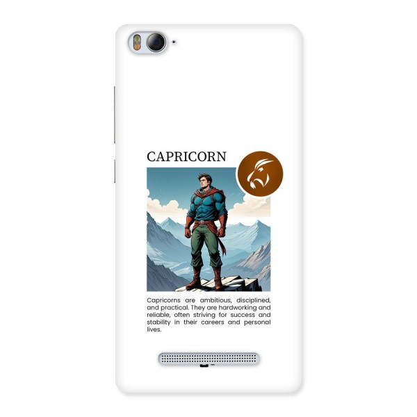 Clever Capricorn Back Case for Mi4i