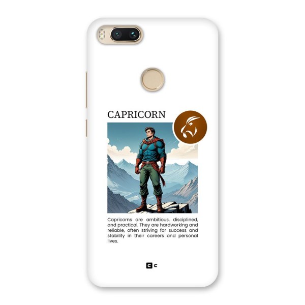 Clever Capricorn Back Case for Mi A1