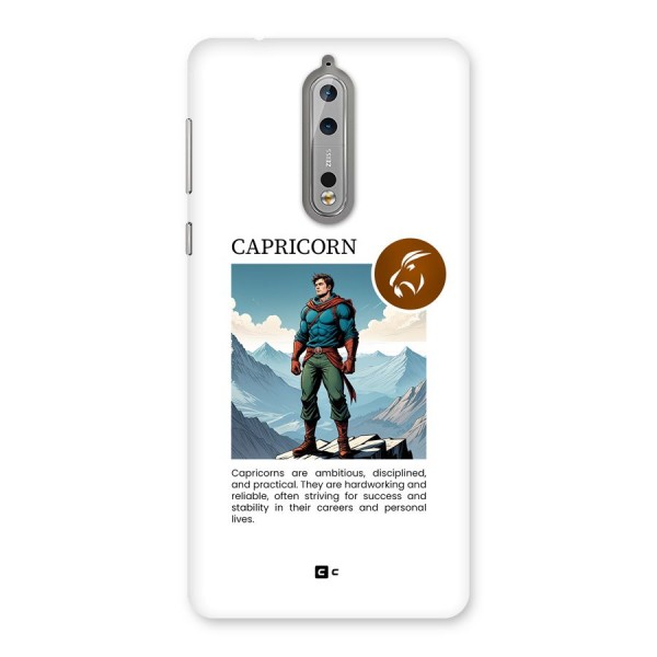 Clever Capricorn Back Case for Nokia 8