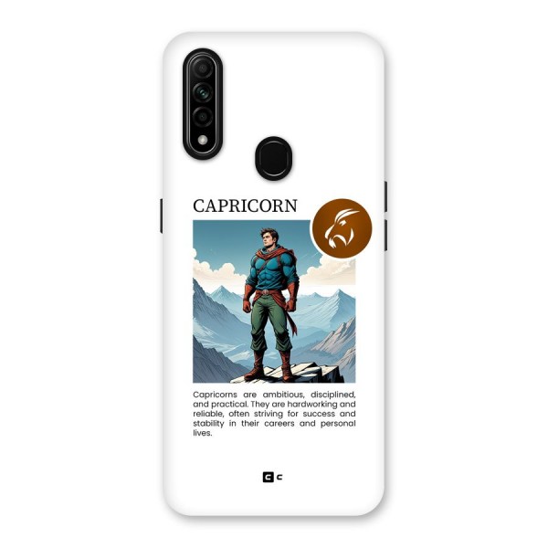 Clever Capricorn Back Case for Oppo A31