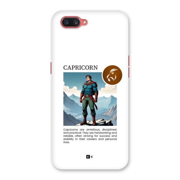 Clever Capricorn Back Case for Oppo A3s