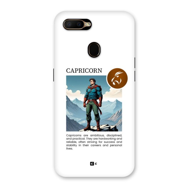 Clever Capricorn Back Case for Oppo A5s