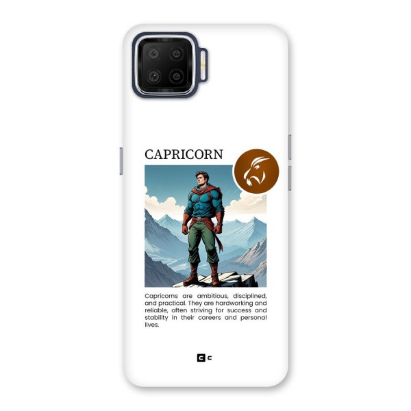 Clever Capricorn Back Case for Oppo F17