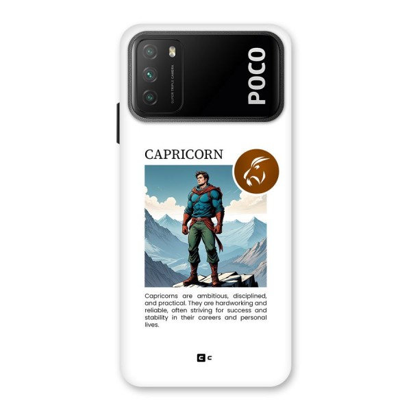 Clever Capricorn Back Case for Poco M3