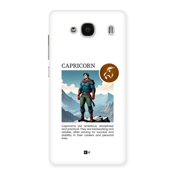 Clever Capricorn Back Case for Redmi 2s