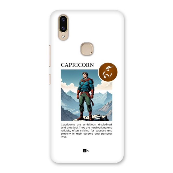 Clever Capricorn Back Case for Vivo V9