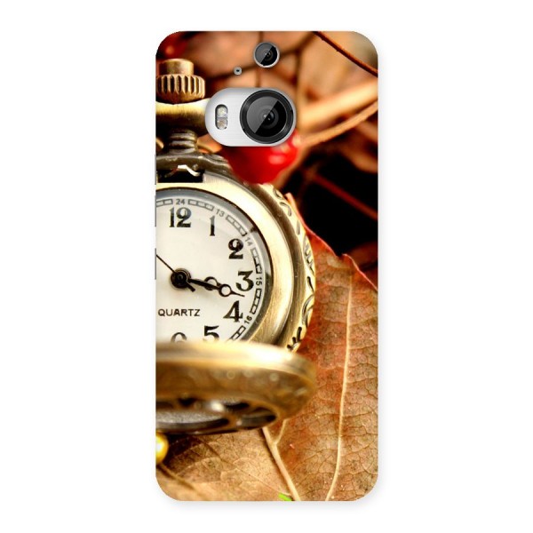 Clock And Cherry Back Case for HTC One M9 Plus