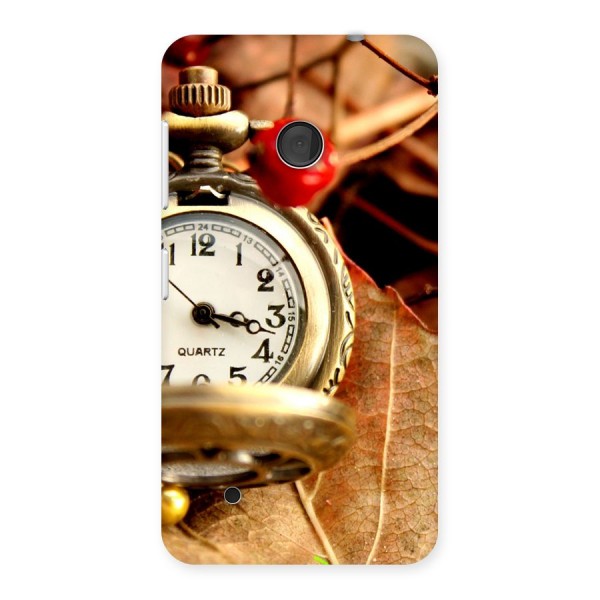 Clock And Cherry Back Case for Lumia 530