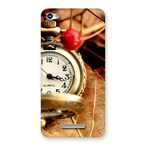 Clock And Cherry Back Case for Micromax Hue 2