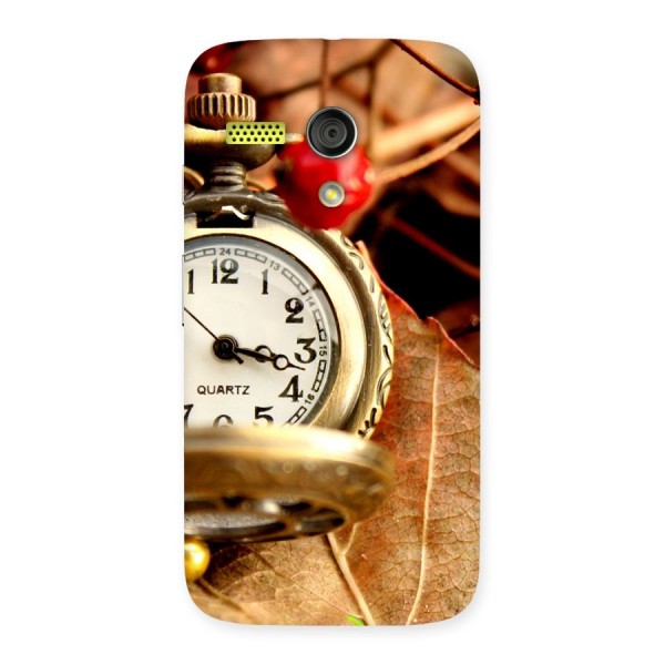 Clock And Cherry Back Case for Moto G