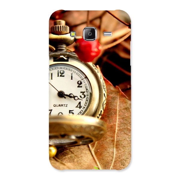 Clock And Cherry Back Case for Samsung Galaxy J5