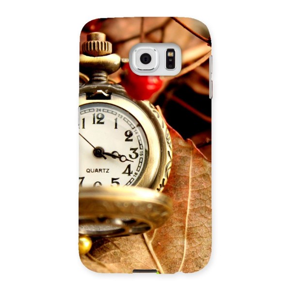 Clock And Cherry Back Case for Samsung Galaxy S6