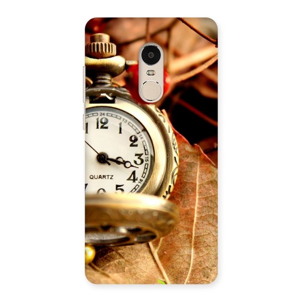 Clock And Cherry Back Case for Xiaomi Redmi Note 4