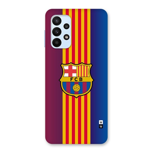 Club Barcelona Glass Back Case for Galaxy A23