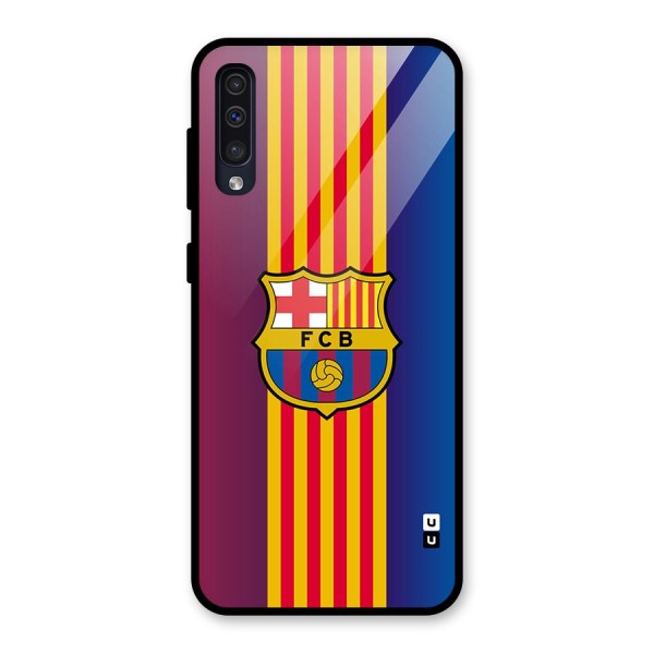 Club Barcelona Glass Back Case for Galaxy A50s