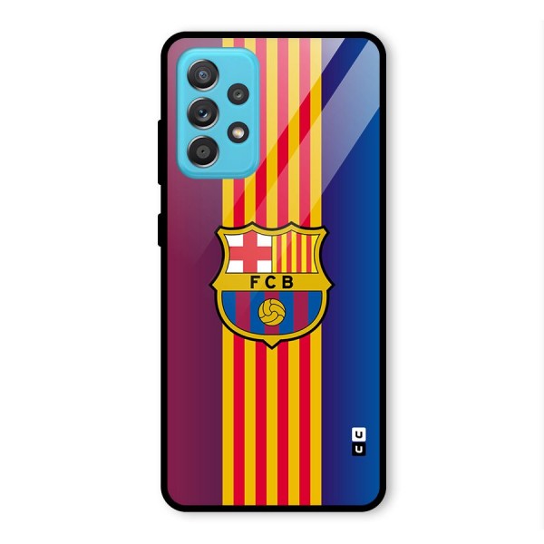 Club Barcelona Glass Back Case for Galaxy A52s 5G