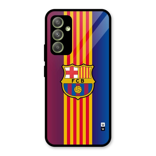 Club Barcelona Glass Back Case for Galaxy A54