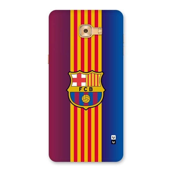 Club Barcelona Back Case for Galaxy C9 Pro