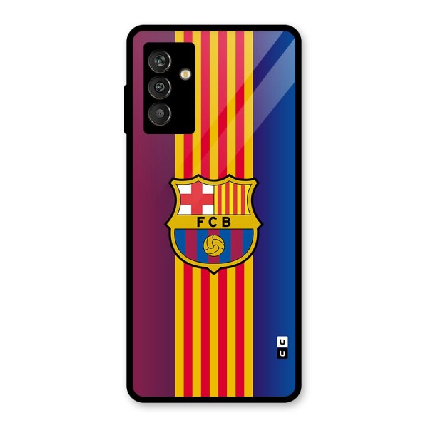 Club Barcelona Glass Back Case for Galaxy M13