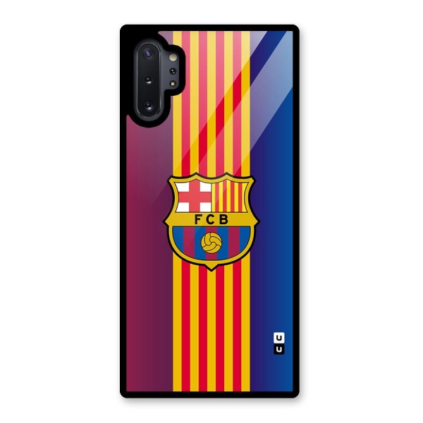 Club Barcelona Glass Back Case for Galaxy Note 10 Plus