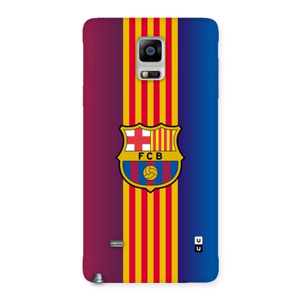 Club Barcelona Back Case for Galaxy Note 4