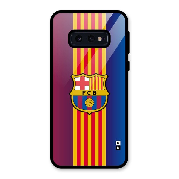 Club Barcelona Glass Back Case for Galaxy S10e