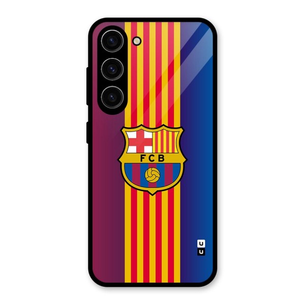 Club Barcelona Glass Back Case for Galaxy S23