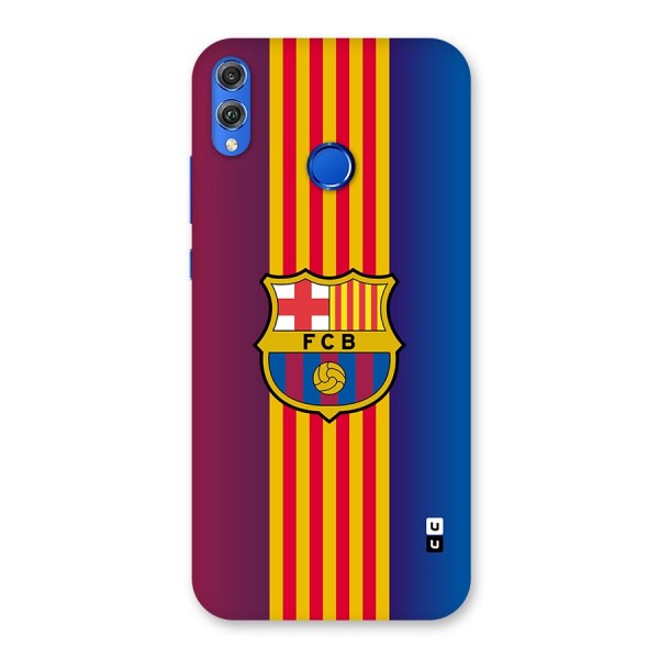 Club Barcelona Back Case for Honor 8X
