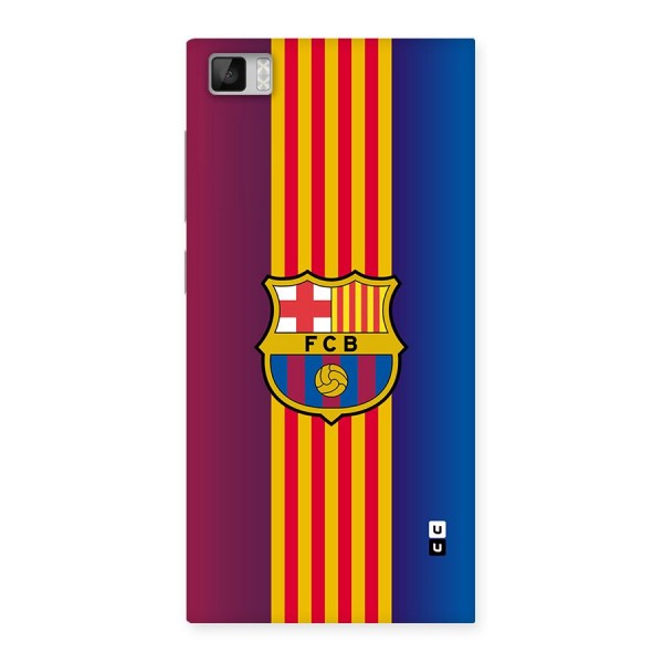 Club Barcelona Back Case for Mi3