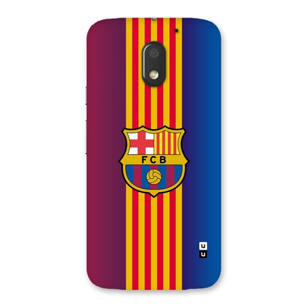 Club Barcelona Back Case for Moto E3 Power