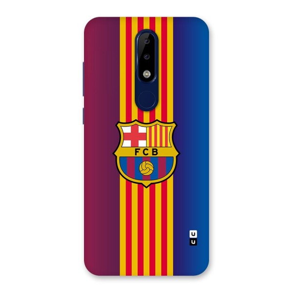 Club Barcelona Back Case for Nokia 5.1 Plus