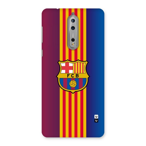 Club Barcelona Back Case for Nokia 8