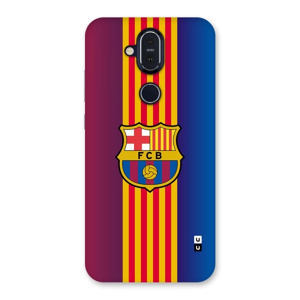 Club Barcelona Back Case for Nokia 8.1