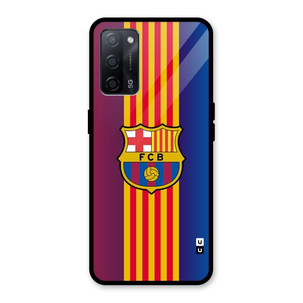 Club Barcelona Glass Back Case for Oppo A53s 5G