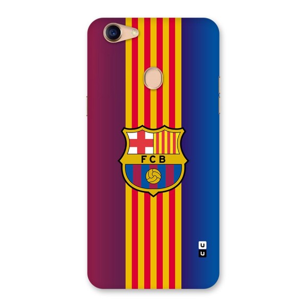 Club Barcelona Back Case for Oppo F5