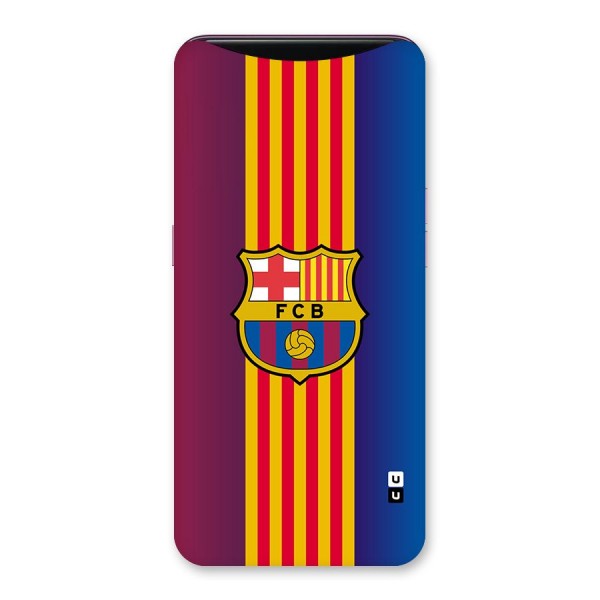 Club Barcelona Back Case for Oppo Find X