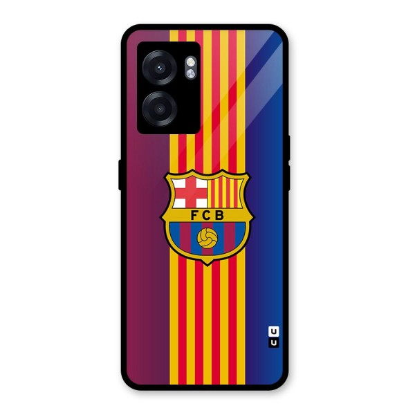 Club Barcelona Glass Back Case for Oppo K10 (5G)