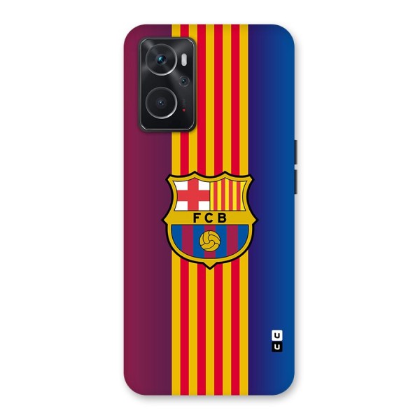 Club Barcelona Glass Back Case for Oppo K10 4G