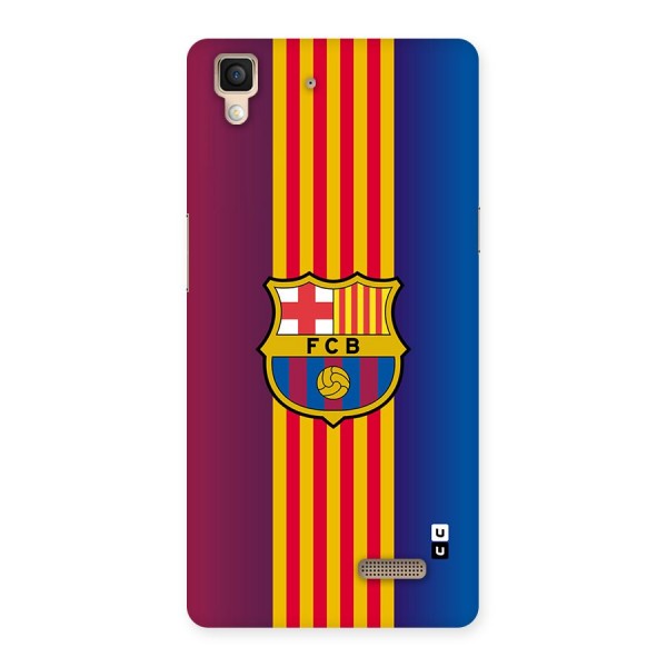 Club Barcelona Back Case for Oppo R7