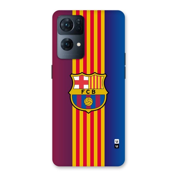 Club Barcelona Glass Back Case for Oppo Reno7 Pro 5G