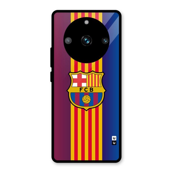 Club Barcelona Glass Back Case for Realme 11 Pro