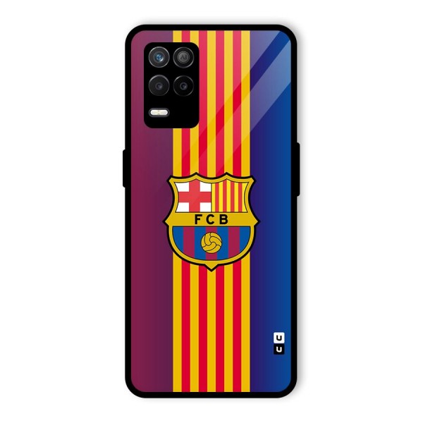 Club Barcelona Glass Back Case for Realme 9 5G