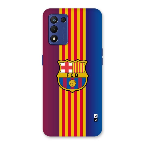 Club Barcelona Glass Back Case for Realme 9 5G Speed