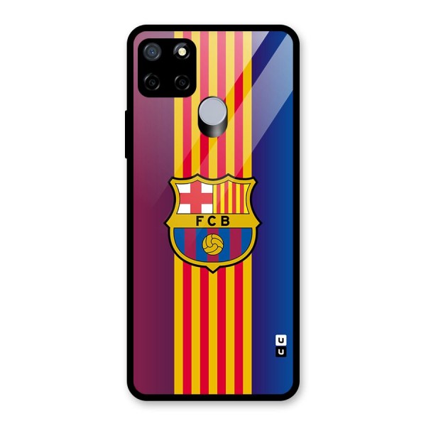 Club Barcelona Glass Back Case for Realme C15