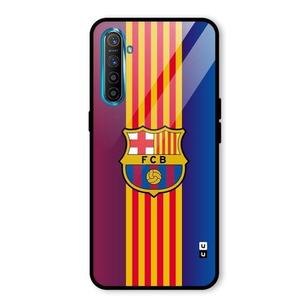 Club Barcelona Glass Back Case for Realme XT