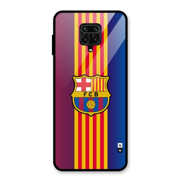 Club Barcelona Glass Back Case for Redmi Note 10 Lite