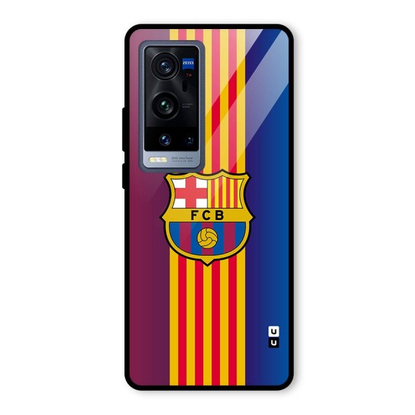 Club Barcelona Glass Back Case for Vivo X60 Pro Plus