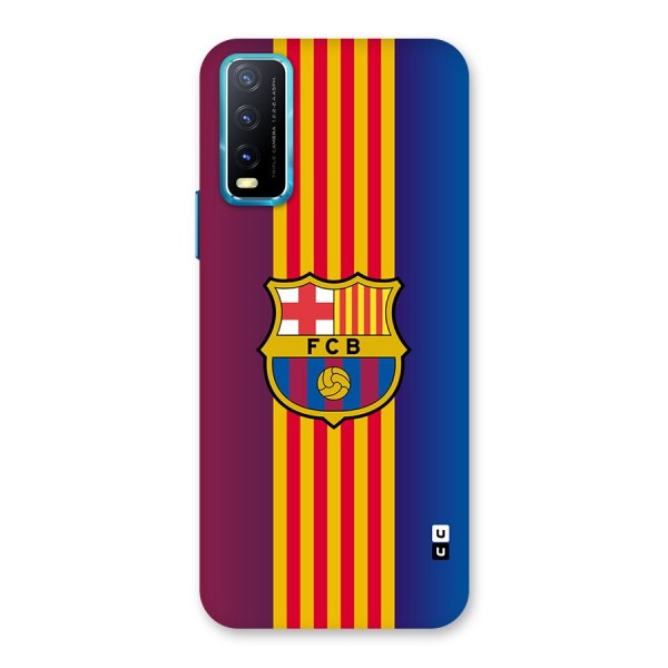 Club Barcelona Back Case for Vivo Y12s