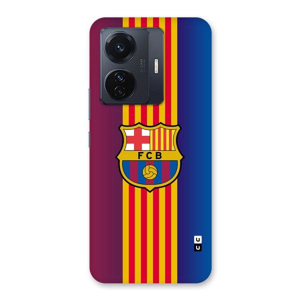 Club Barcelona Glass Back Case for Vivo iQOO Z6 Pro